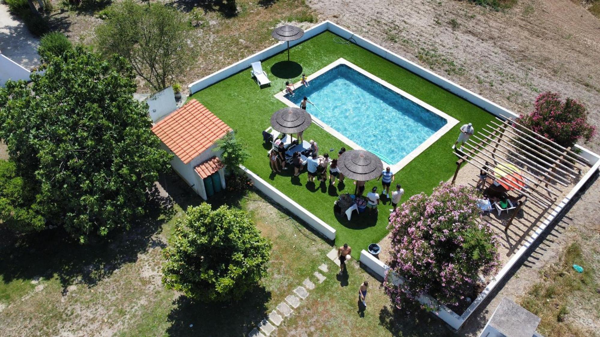 Na Quinta- Alojamento Rural Com Piscina De Agua Salgada Poceirao Dış mekan fotoğraf