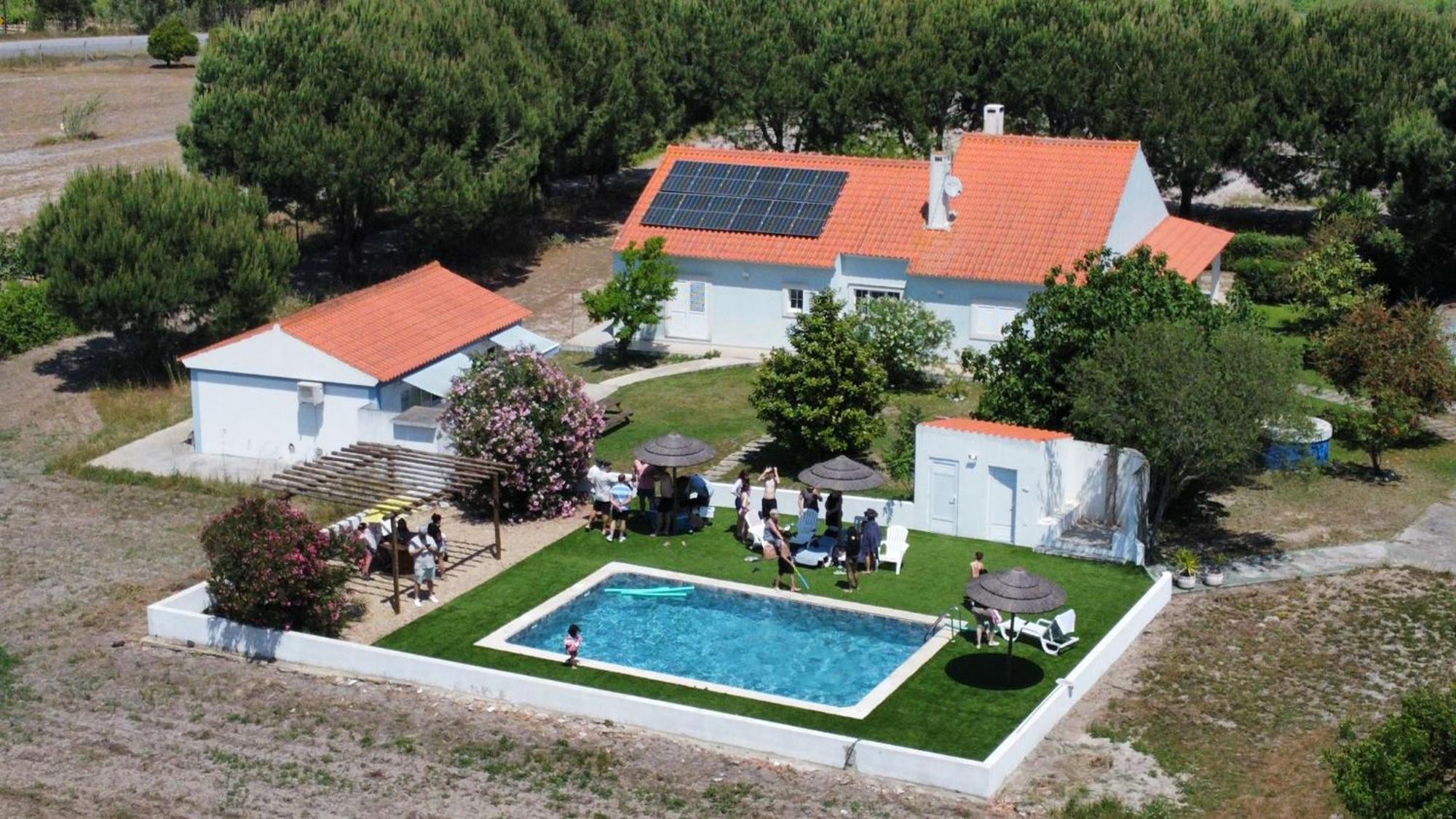 Na Quinta- Alojamento Rural Com Piscina De Agua Salgada Poceirao Dış mekan fotoğraf